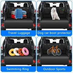 Waterproof & Nonslip Pet Car Boot Liner，easy-to-wash picnic mat，Robust Dog Car Boot Cover