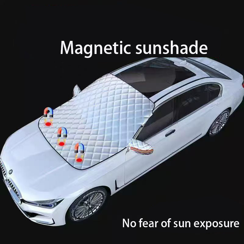 Magnetic Windshield Snow Cover – All-Season Protection for Winter & Summer