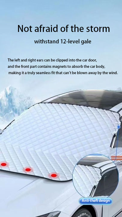 Magnetic Windshield Snow Cover – All-Season Protection for Winter & Summer